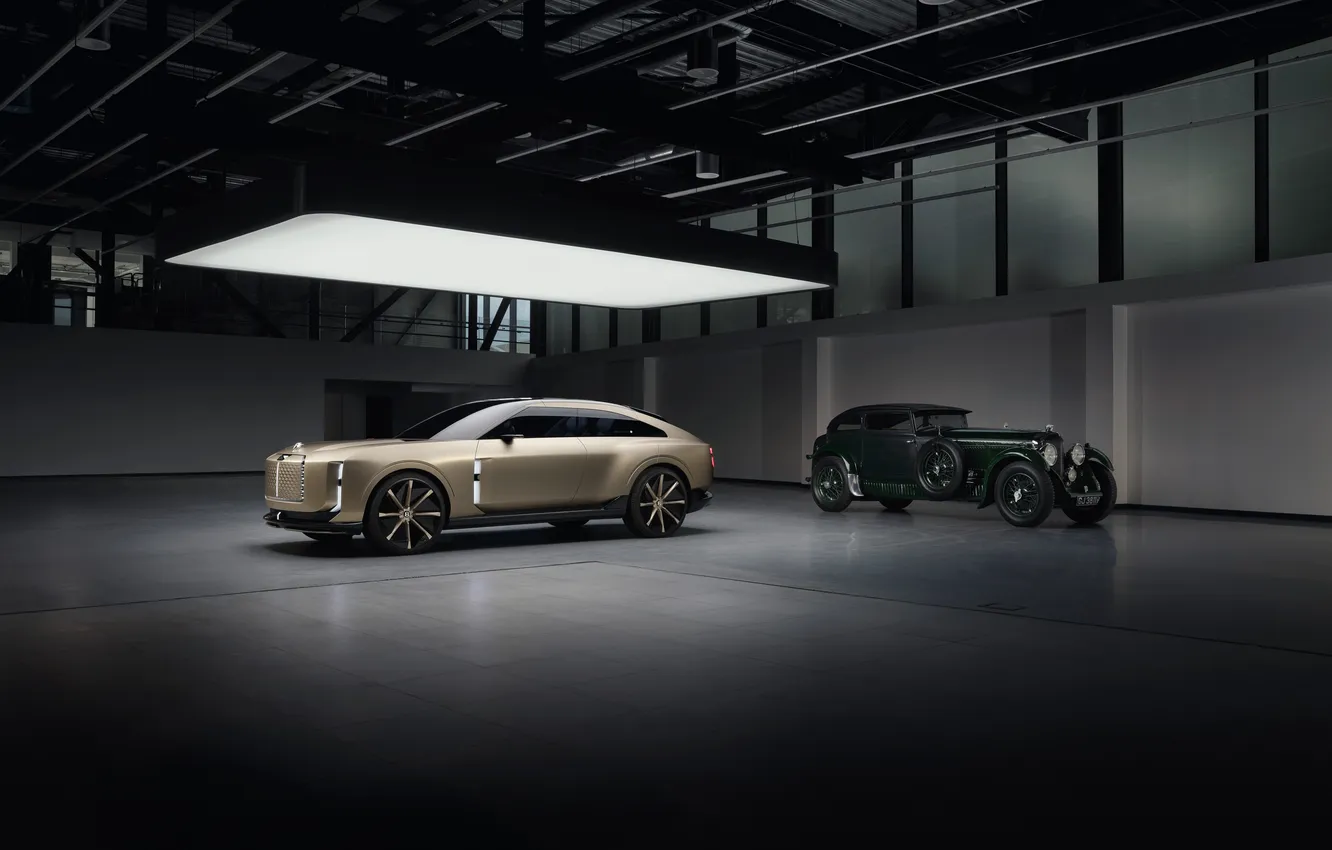 Фото обои Concept, Bentley, концепт-кар, роскошь, люкс, luxury, электромобиль, electric car