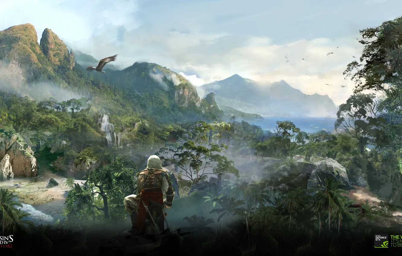Фото обои jungle, Assassin's Creed, Cuba, Assassin's Creed 4, assassin's creed 4 Black Flag, assassin's creed black …