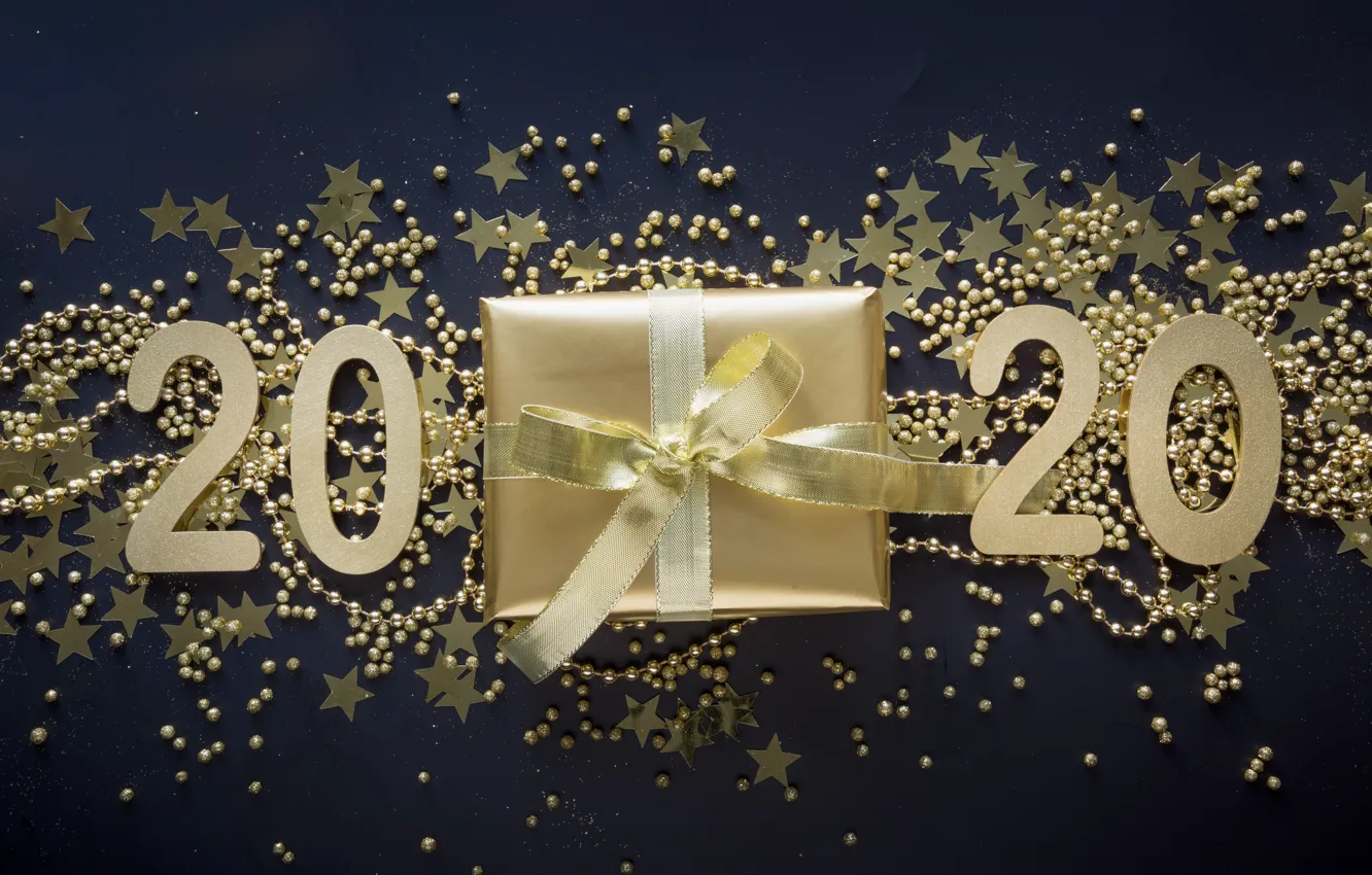 Фото обои звезды, подарок, новый год, украшение, 2020, Svetlana Cherruty