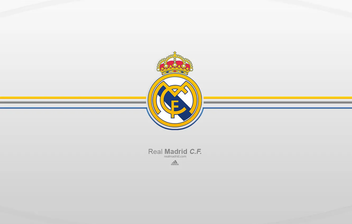 Фото обои wallpaper, logo, Real Madrid CF
