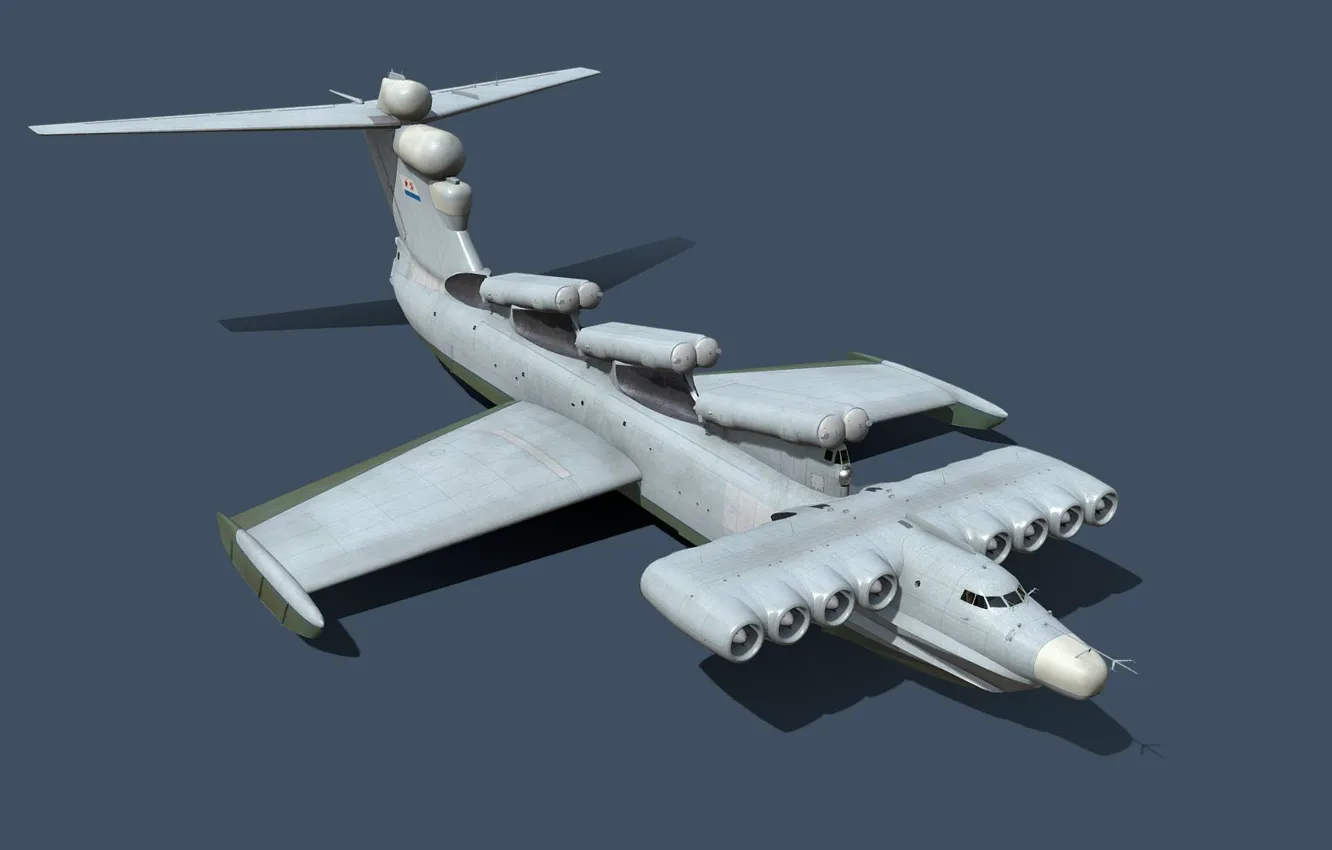 Фото обои СССР, Экраноплан проекта 903 Лунь, Ростислав Алексеев, Тим Самедов