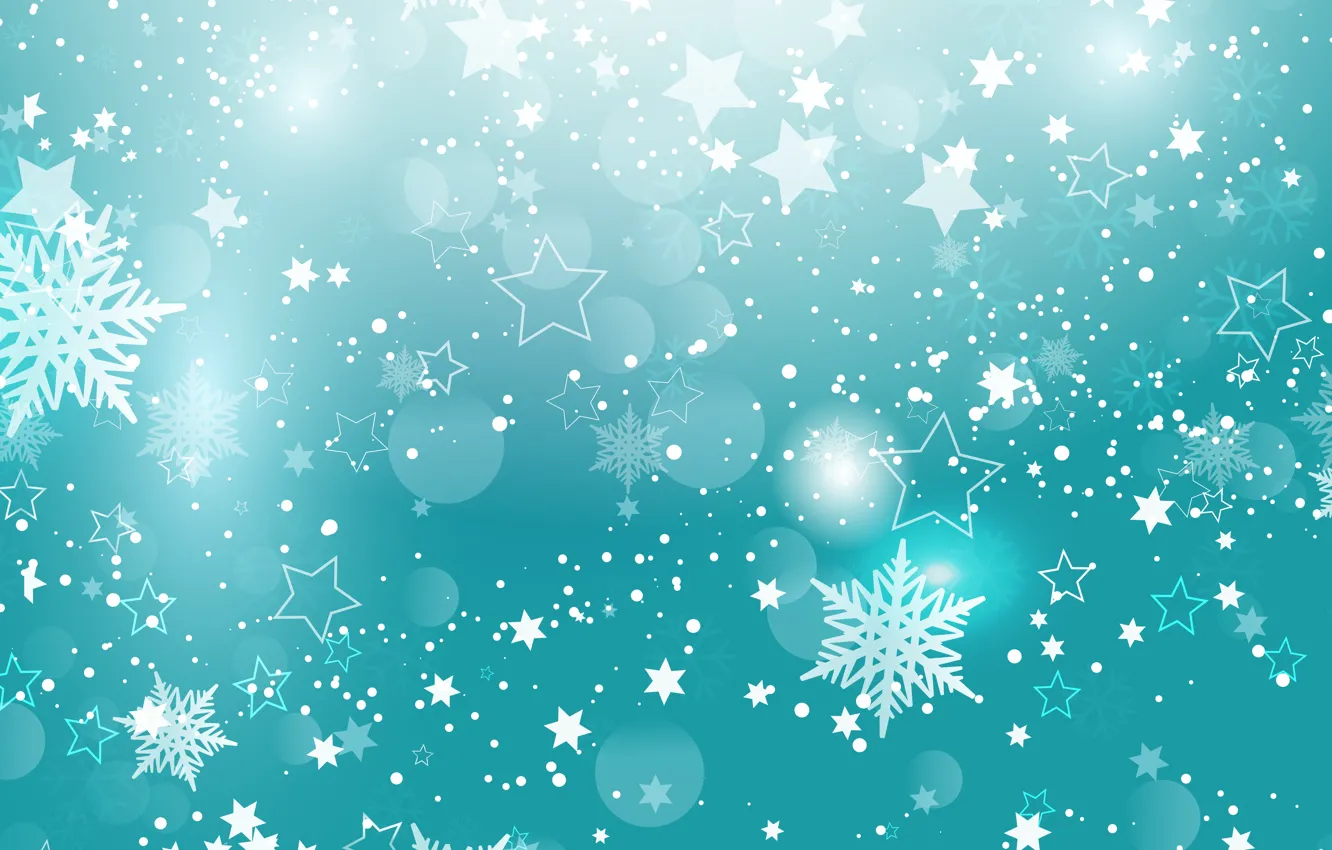 Фото обои снежинки, текстура, christmas, звездочки, stars, snowflakes
