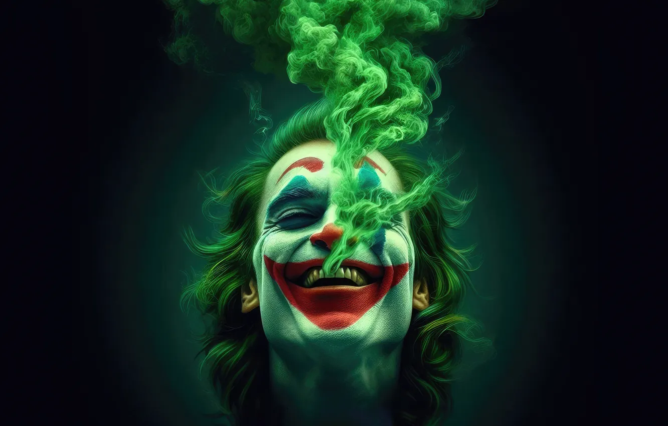 Фото обои madness, joker, men