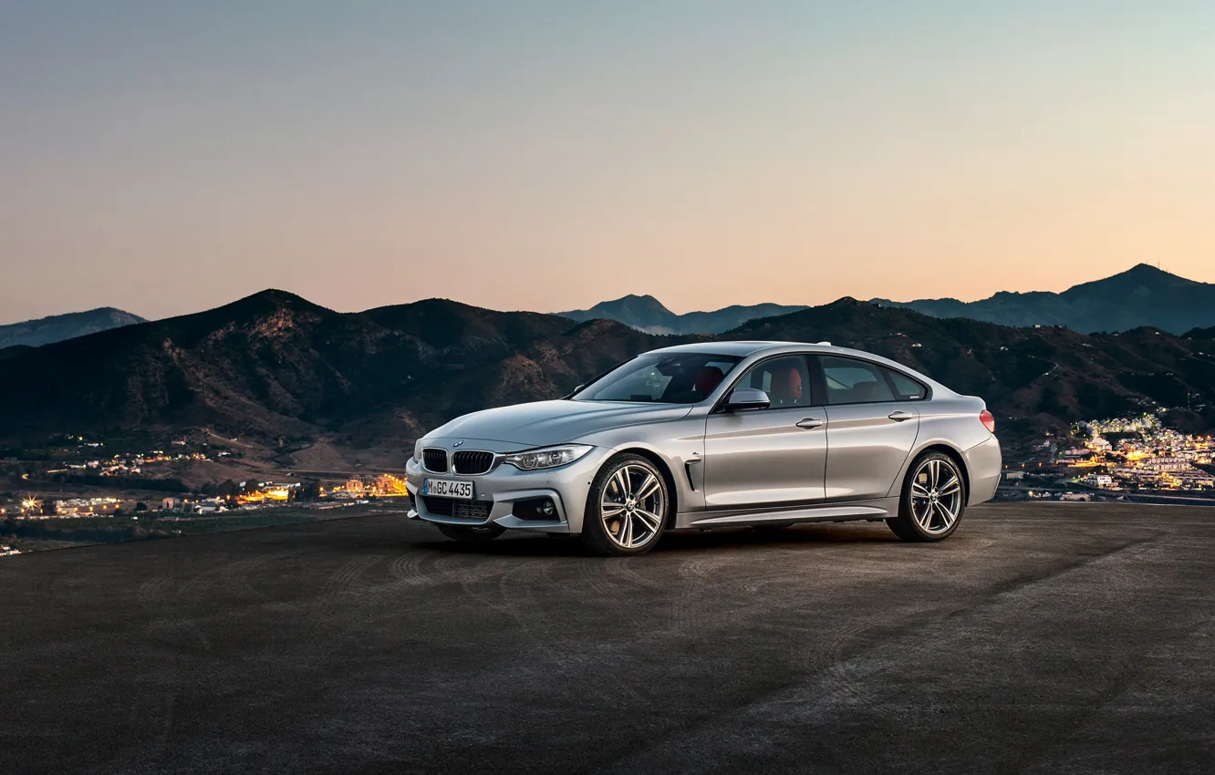 Фото обои BMW, Gran Coupe, 2015, 4-Series