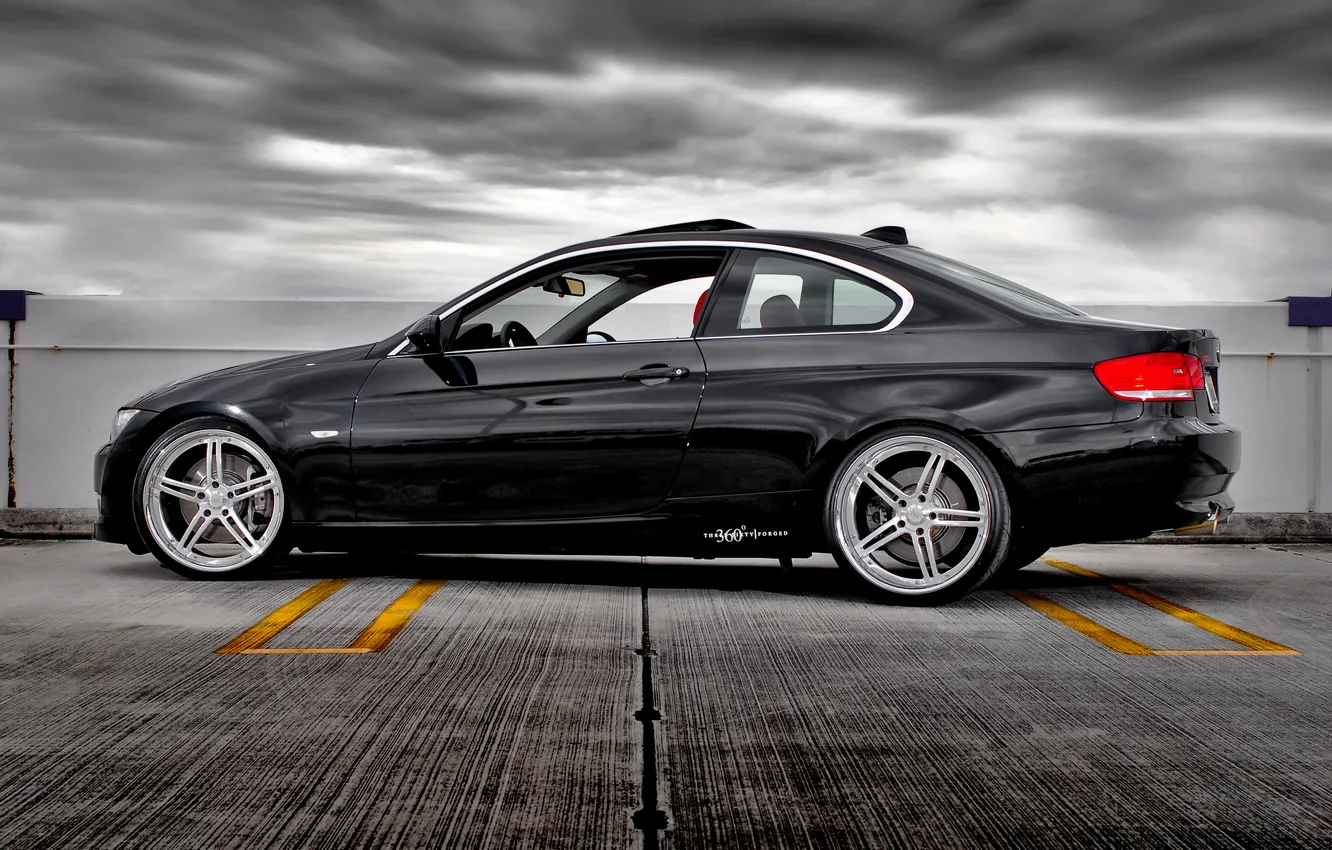Фото обои BMW, 335i, on 360 Forged, Spec 5ive