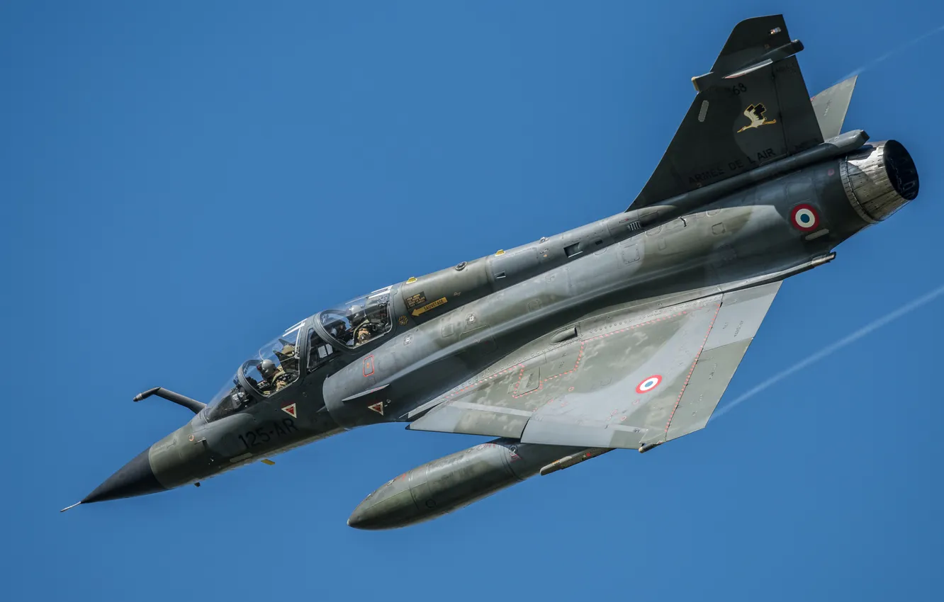 Фото обои истребитель, многоцелевой, «Мираж», Mirage 2000N
