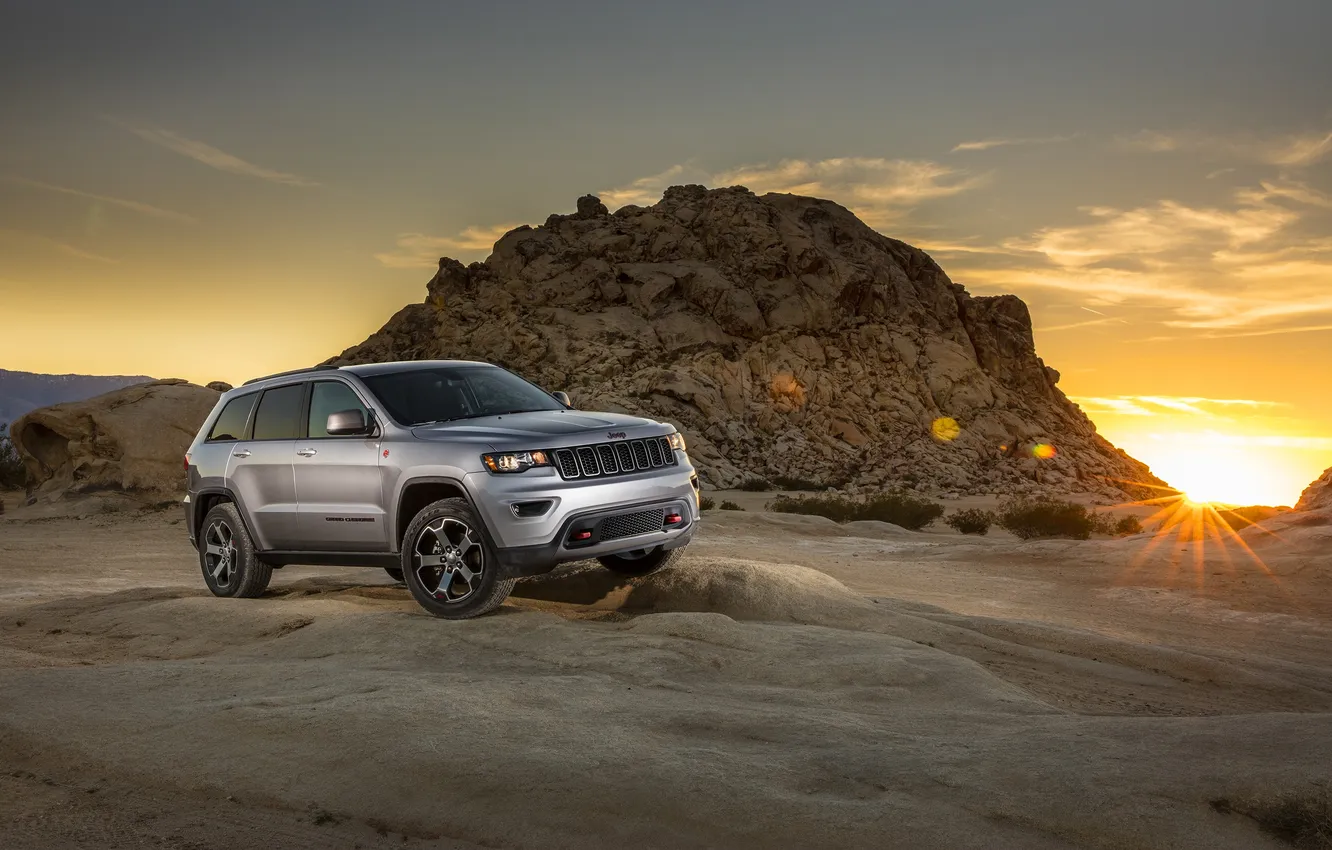 Фото обои джип, внедорожник, гранд чероки, Jeep, Grand Cherokee