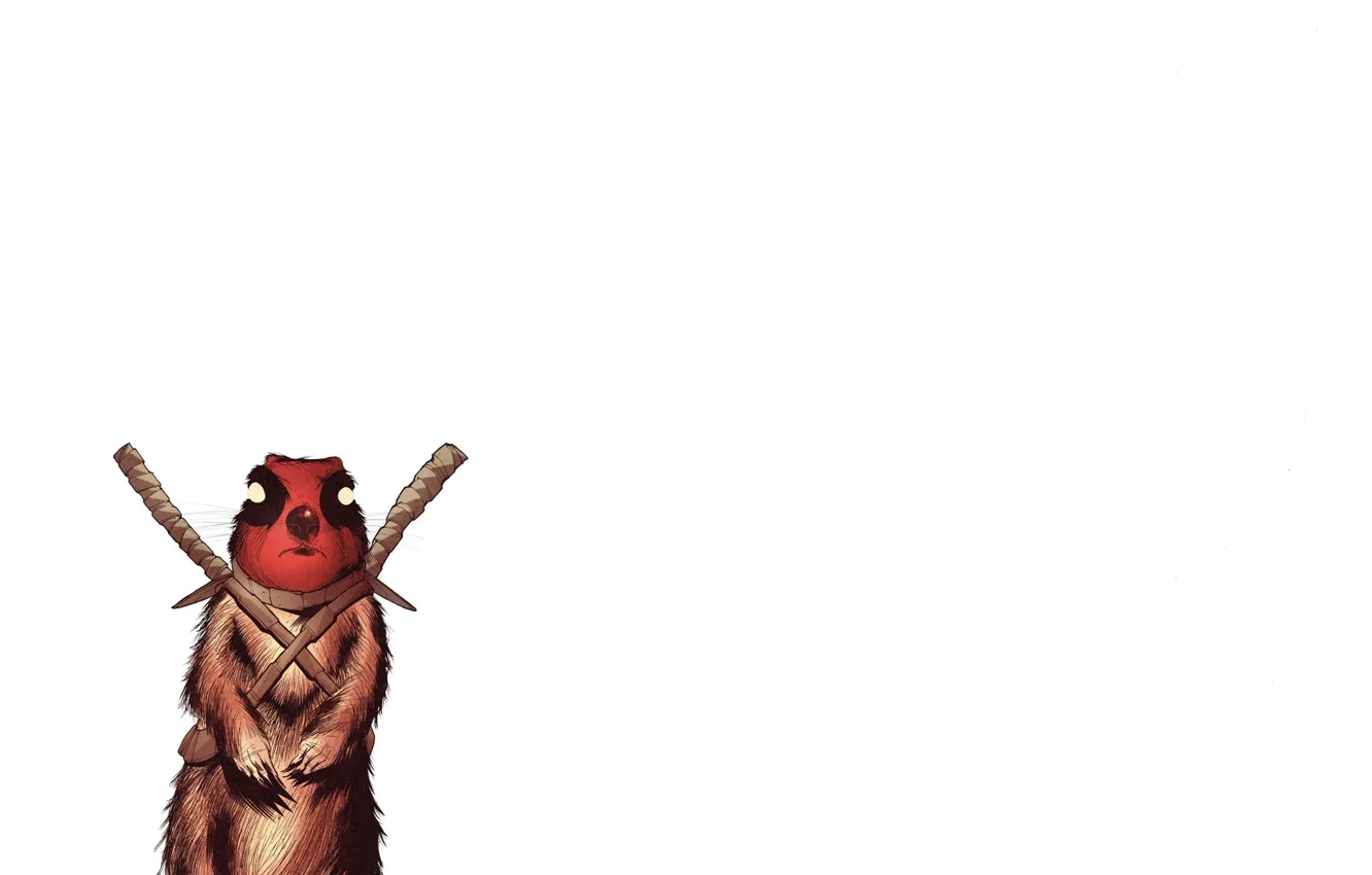 Фото обои Deadpool, Marvel, Дэдпул, Марвел, Белкапул, Белка Зверь, Squirrelpool