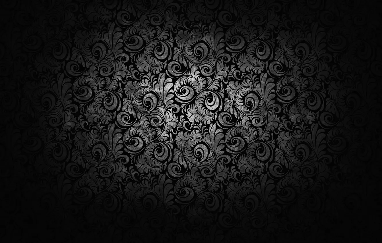 Black abstract wallpaper