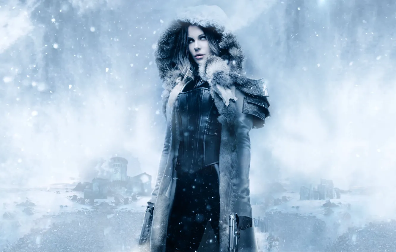 Фото обои Kate Beckinsale, Кейт Бекинсейл, Selene, Underworld: Blood Wars, Другой Мир: Войны Крови