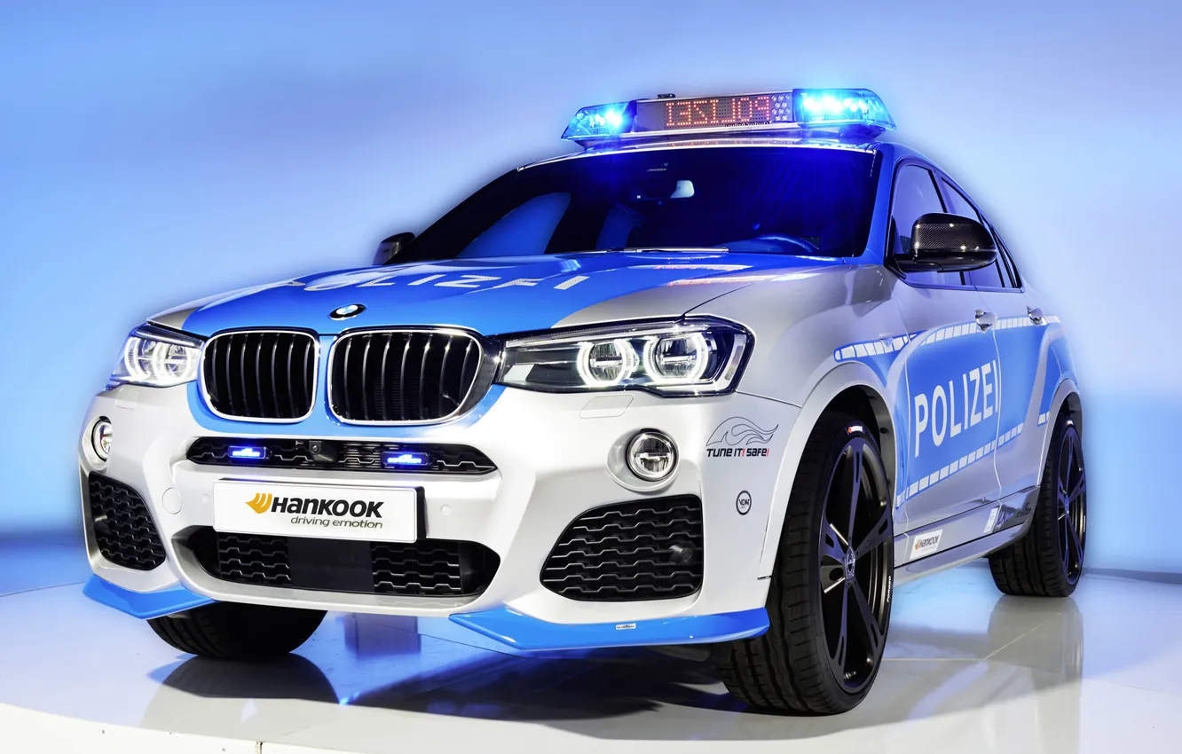 Фото обои бмв, BMW, Police, AC Schnitzer, 2015