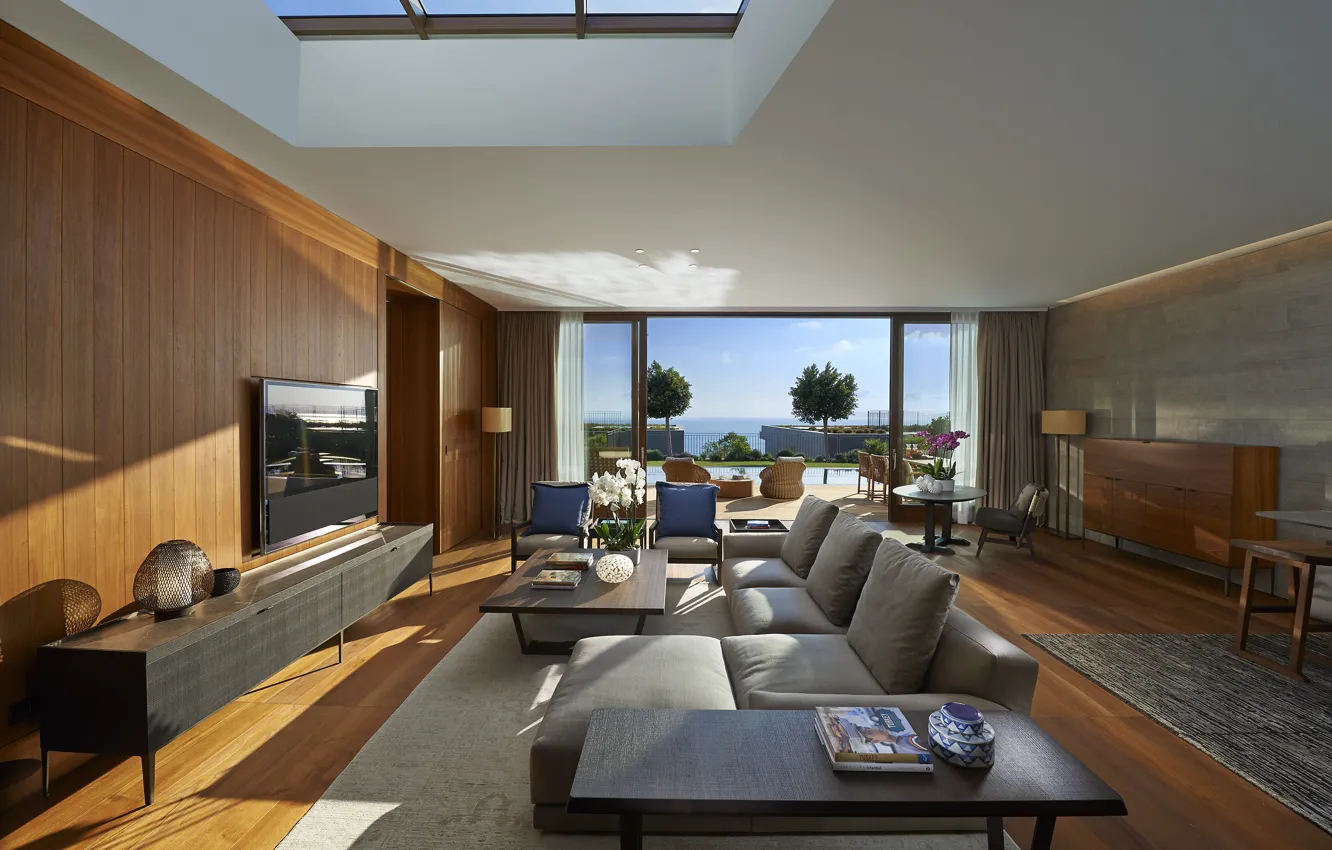 Фото обои pool, living room, suite, Bodrum