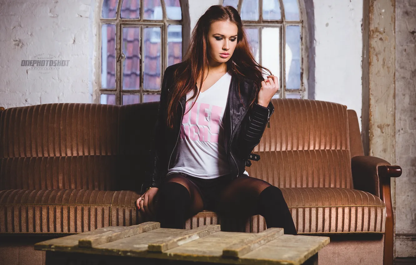 Фото обои девушка, фотограф, girl, Sandra, photography, photographer, Florian Seelmann