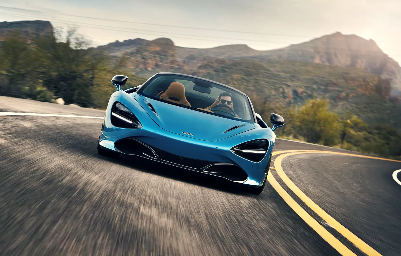 Фото обои McLaren, суперкар, Spider, 720S, 2019