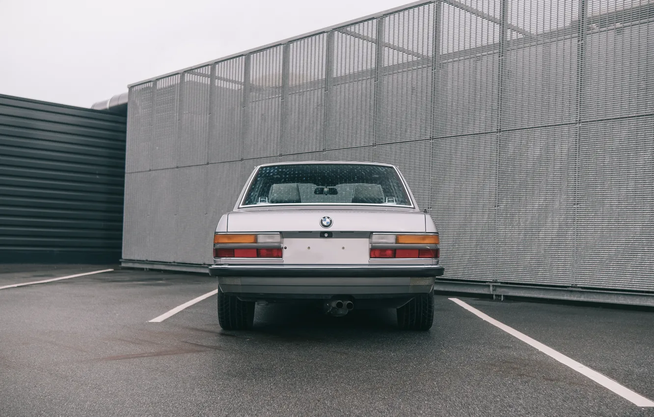 Фото обои BMW, rear, E28, BMW M5