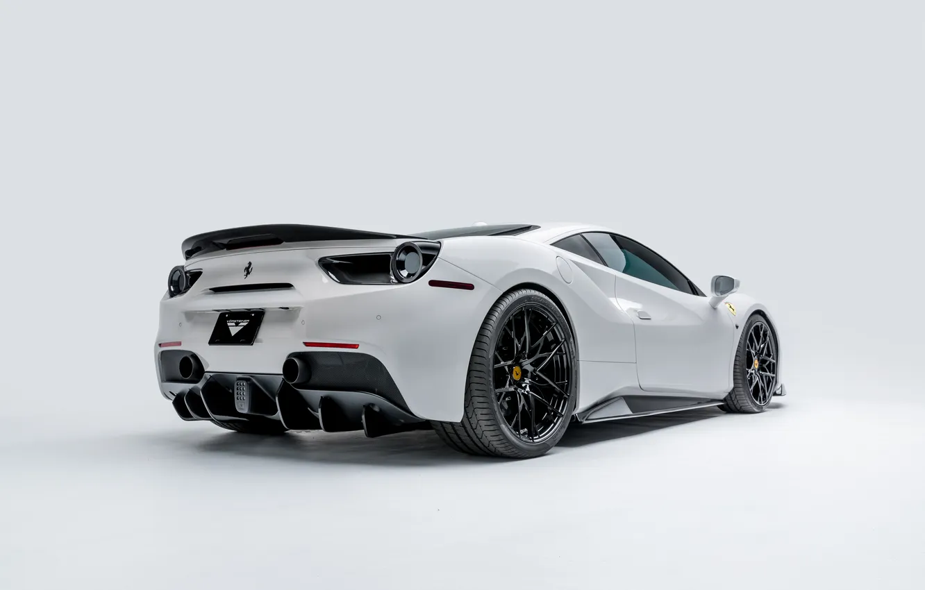 Фото обои Ferrari, 488, Vorsteiner Ferrari 488 Diavolo Aero Program