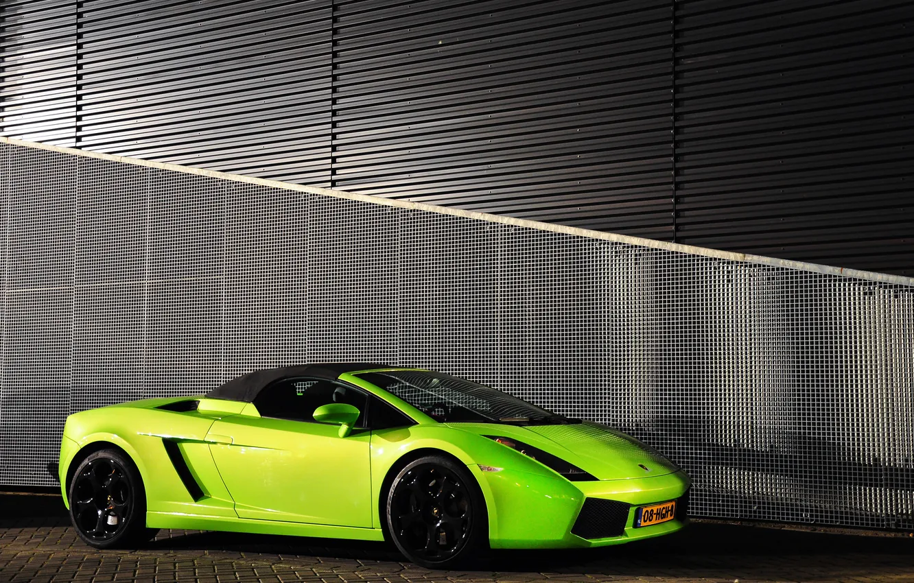 Фото обои Lamborghini, Gallardo, Spyder, салат