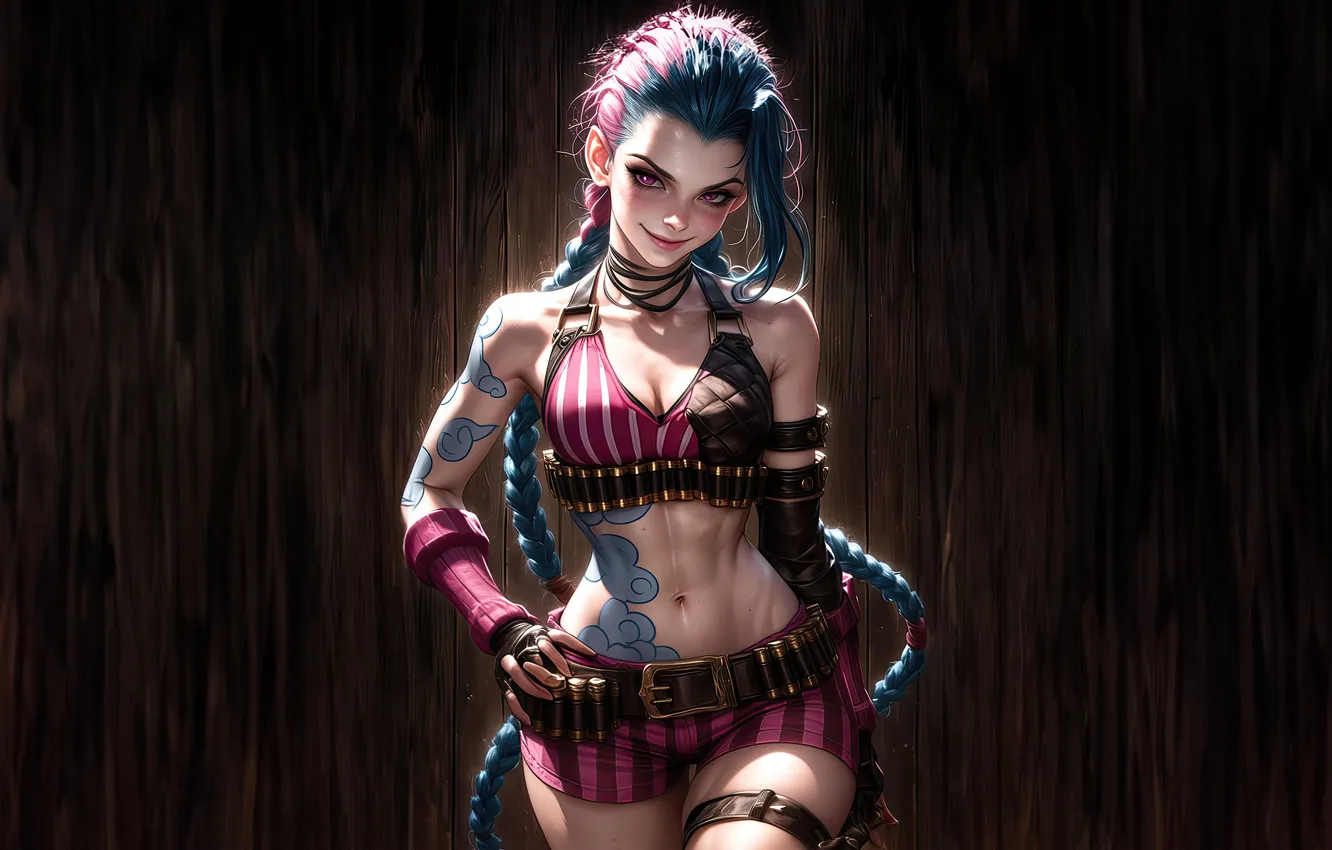 Фото обои game, jinx, adoptable