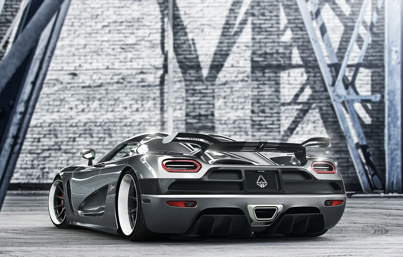 Фото обои сзади, supercar, Koenigsegg Agera, hypercar