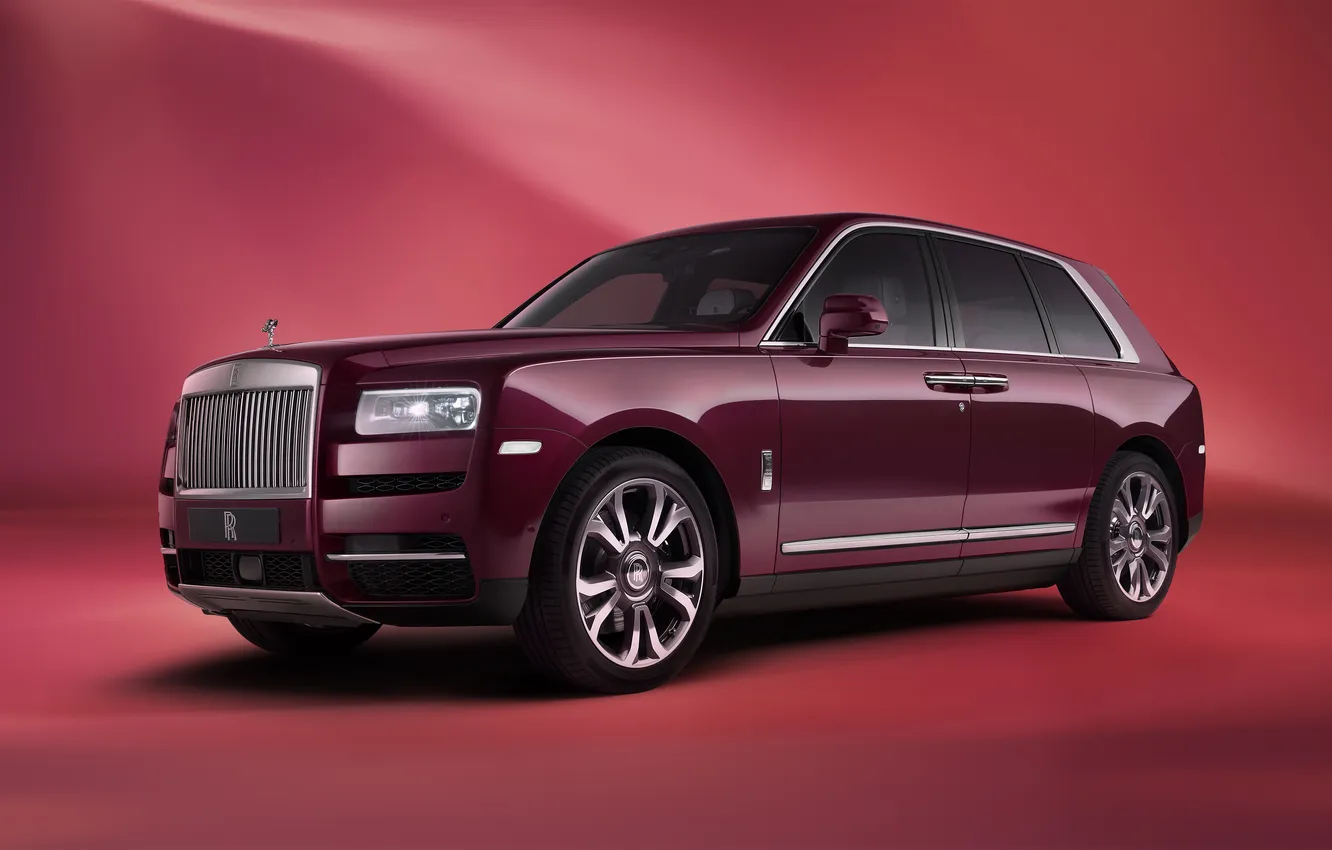 Фото обои Rolls-Royce, экстерьер, Cullinan, Wildberry, Re-Belle