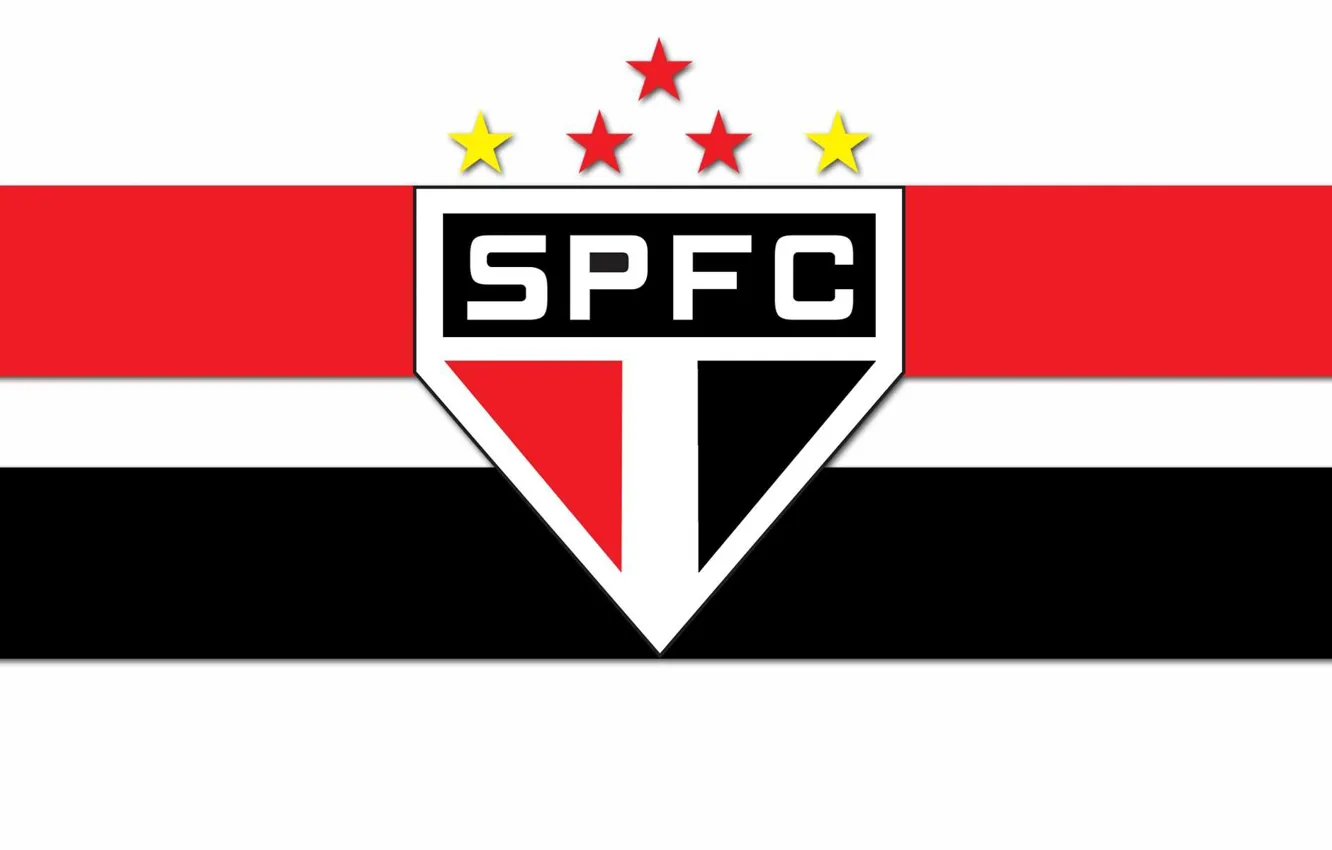 Фото обои wallpaper, sport, logo, football, Sao Paulo FC