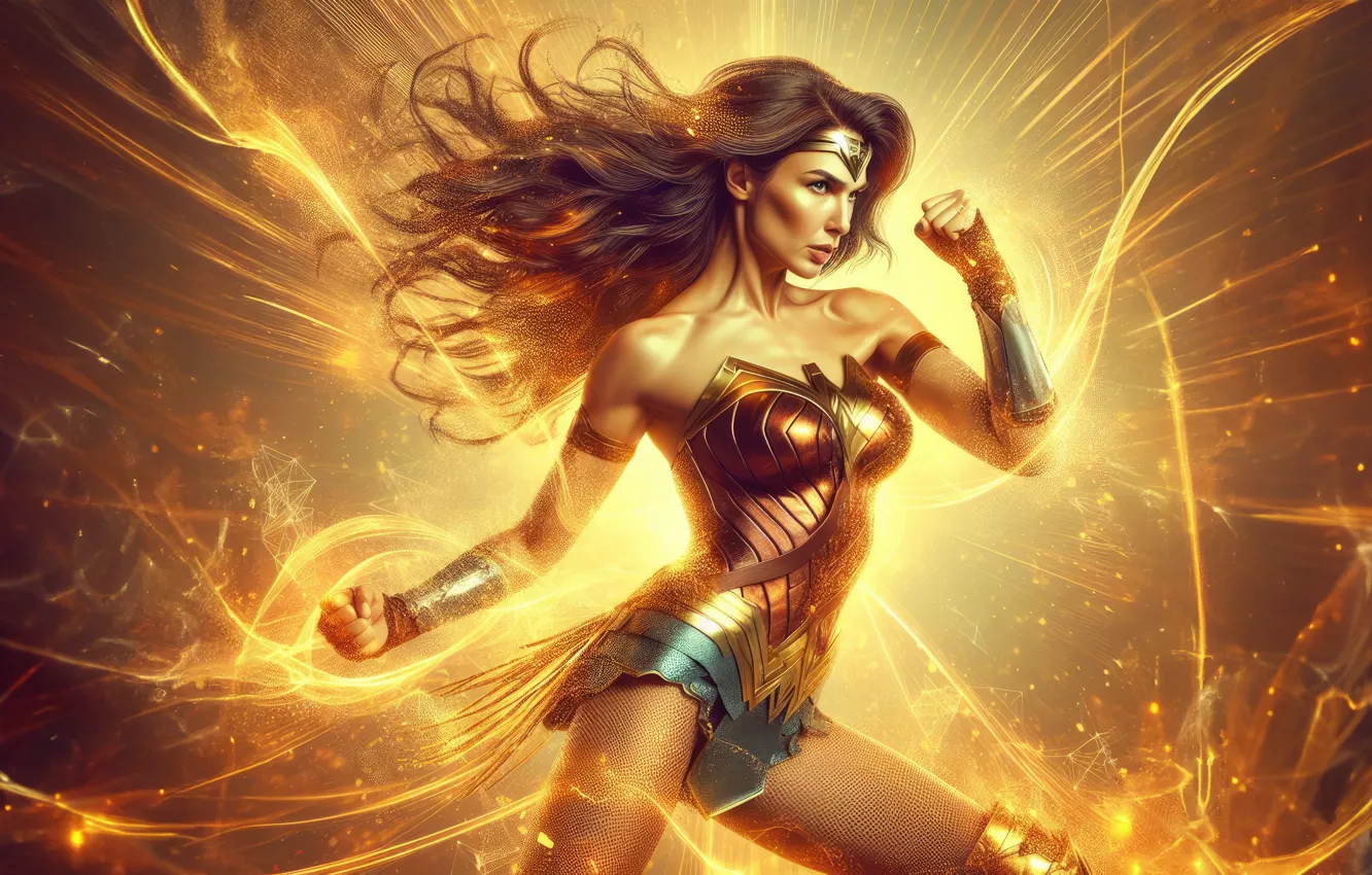 Фото обои glory, wonder woman, triumph