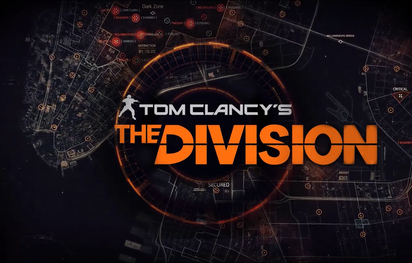 Фото обои игра, Ubisoft, юбисофт, Tom Clancy's, The Division