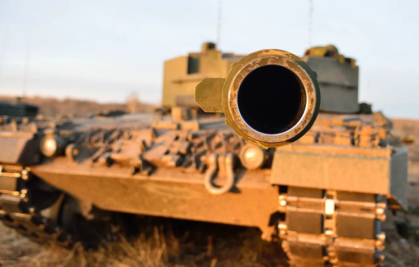 Фото обои дуло, танк, боевой, Leopard-C2