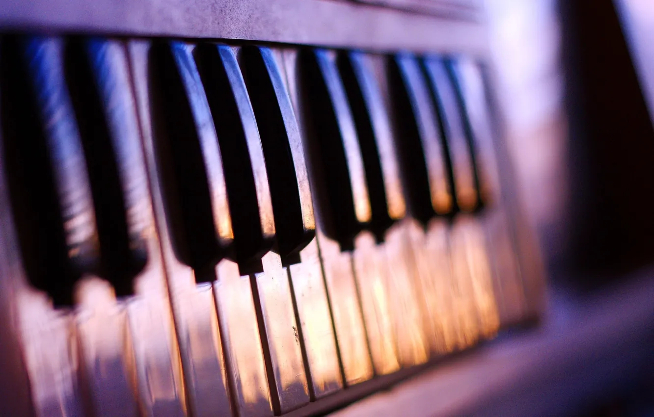 Фото обои клавиши, инструмент, пианино, музыкальный