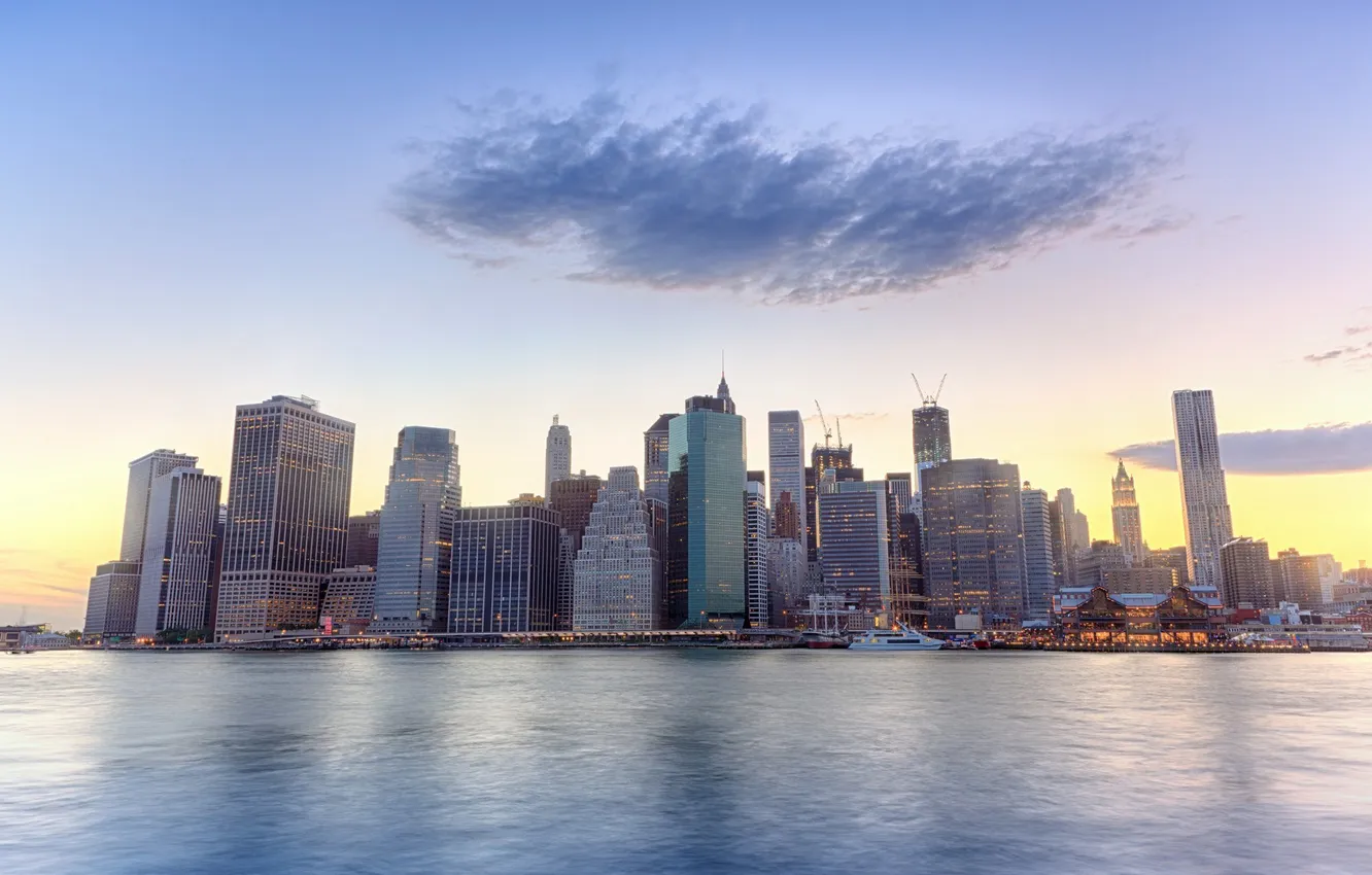 Фото обои city, небоскребы, new york, нью йорк