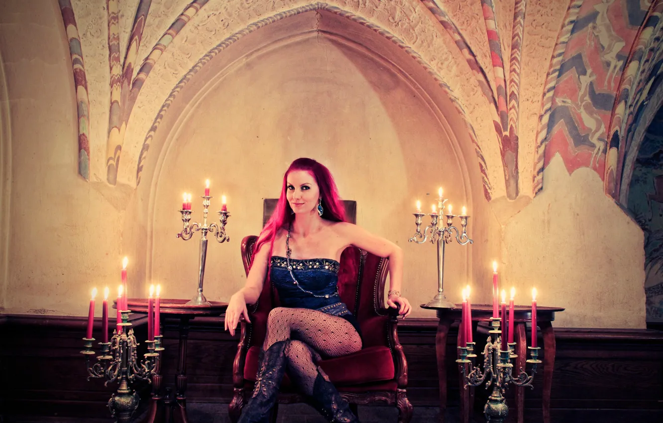 Фото обои Finland, Symphonic Power Metal, Katra Solopuro, Feridea