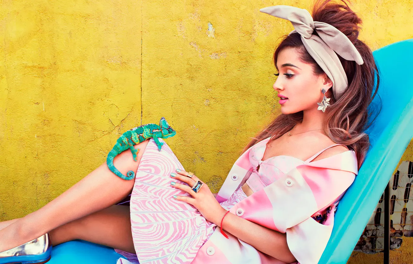 Фото обои фотосессия, Teen Vogue, Ariana Grande