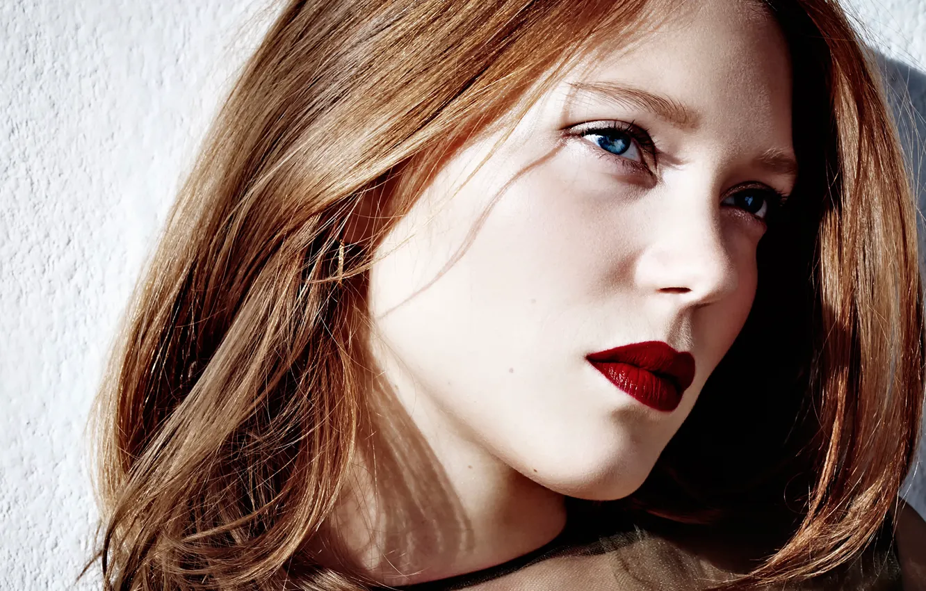 Фото обои фотосессия, Lea Seydoux, Леа Сейду, Paris Match