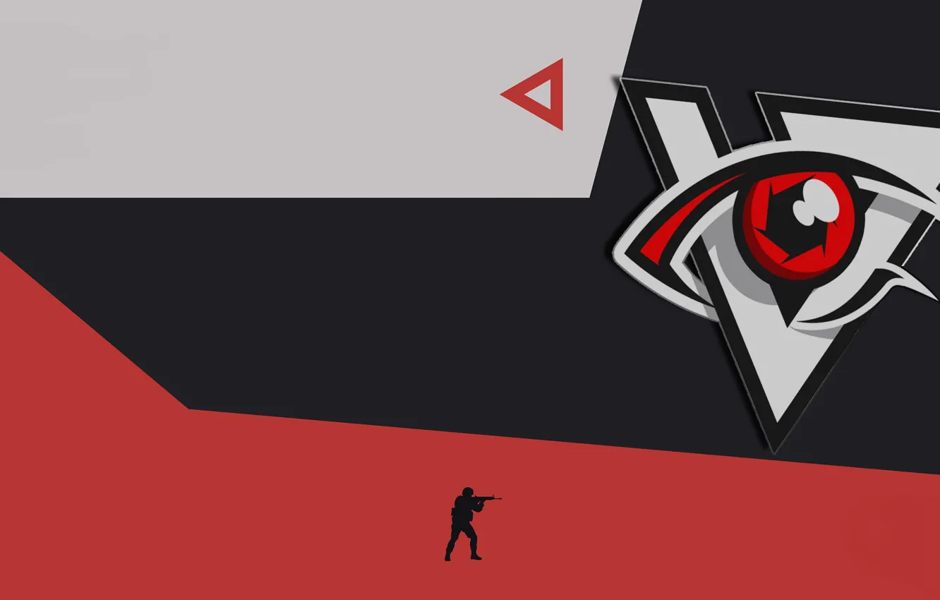 Фото обои team, cs go, vision team