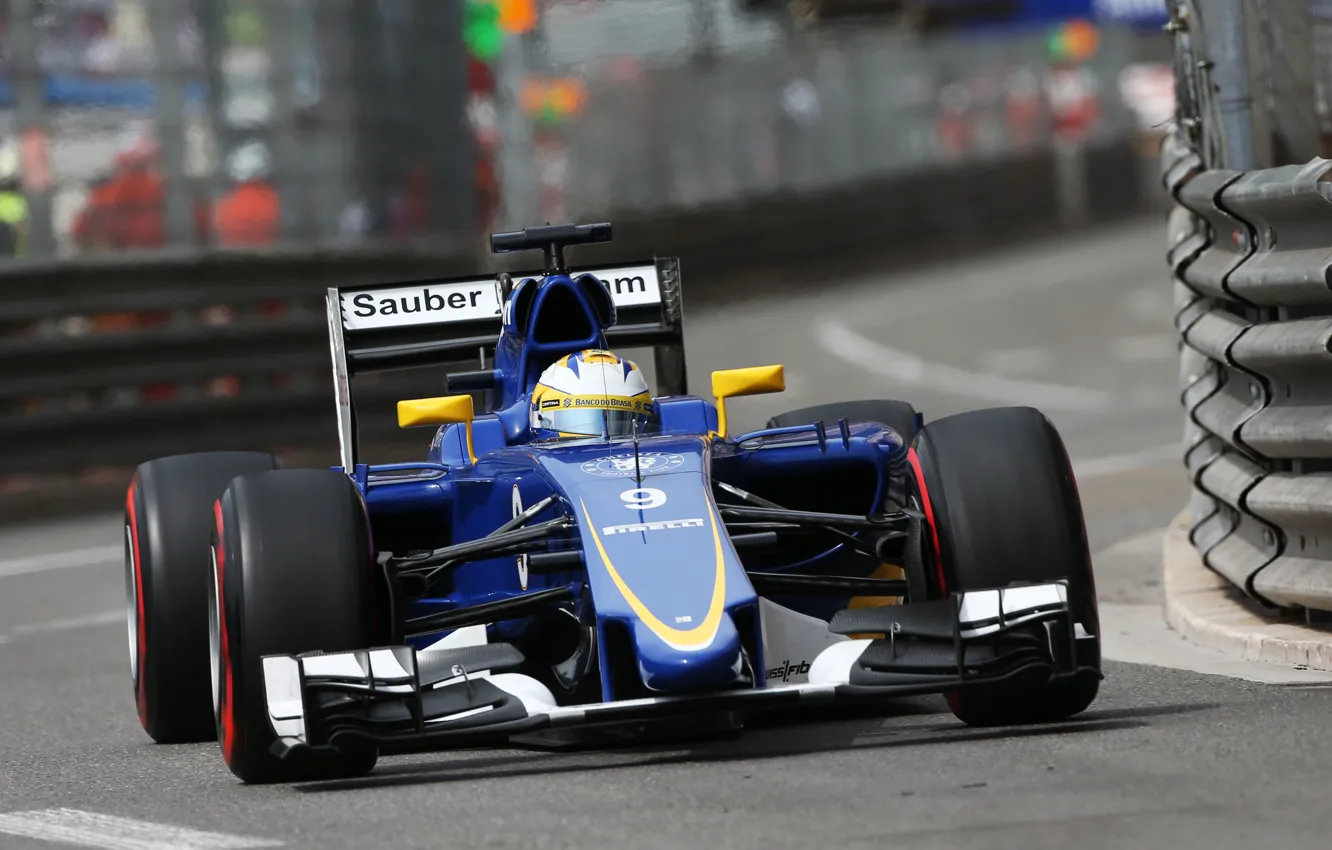 Фото обои Formula 1, Sauber, Monte Carlo, C34, Marcus Ericsson