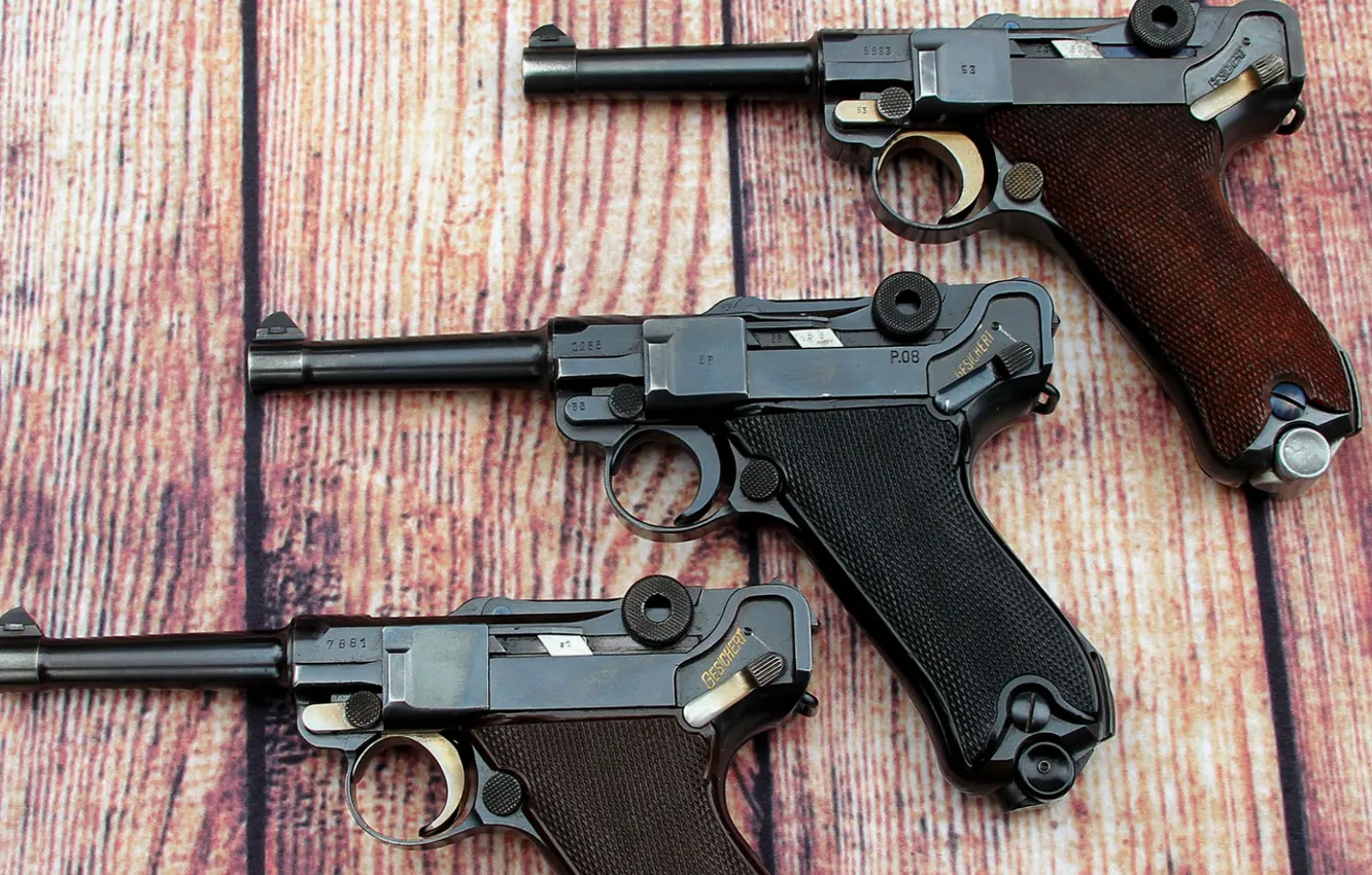 Фото обои пистолеты, Парабеллум, P08, Люгера, Luger