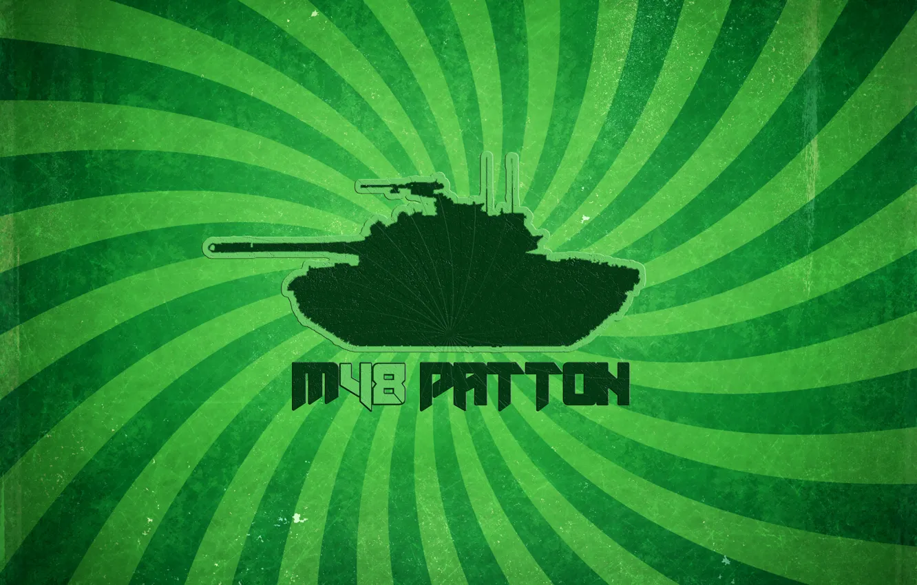 Фото обои Танки, Worldoftanks, M48Patton