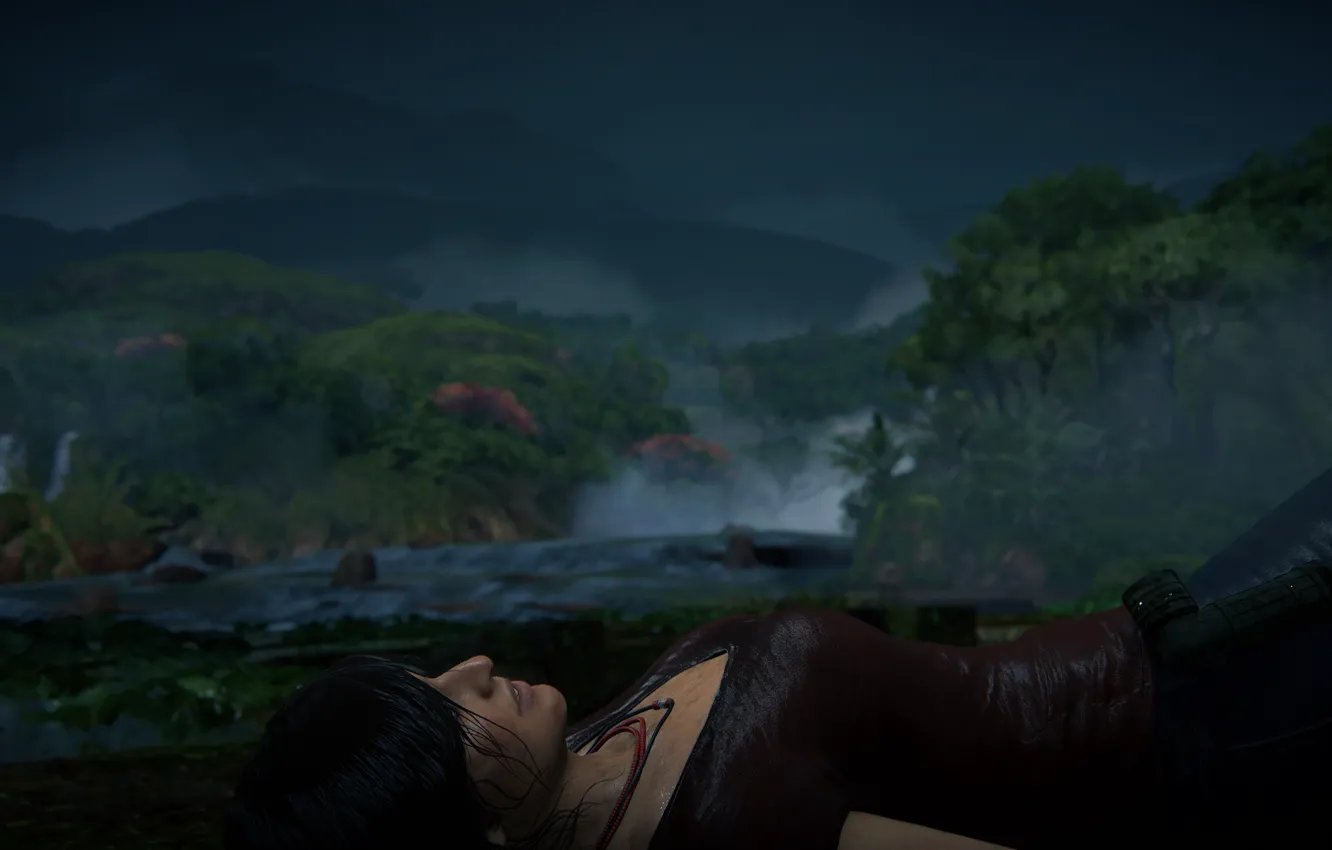 Фото обои Nature, Uncharted, Chloe Frazer, Uncharted: The Lost Legacy