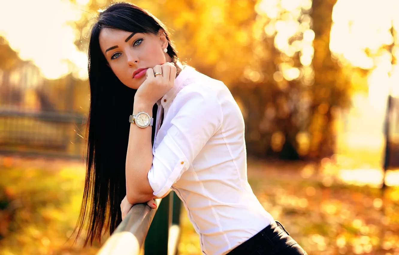 Фото обои взгляд, губки, Giovanni Zacche, Mystic Road