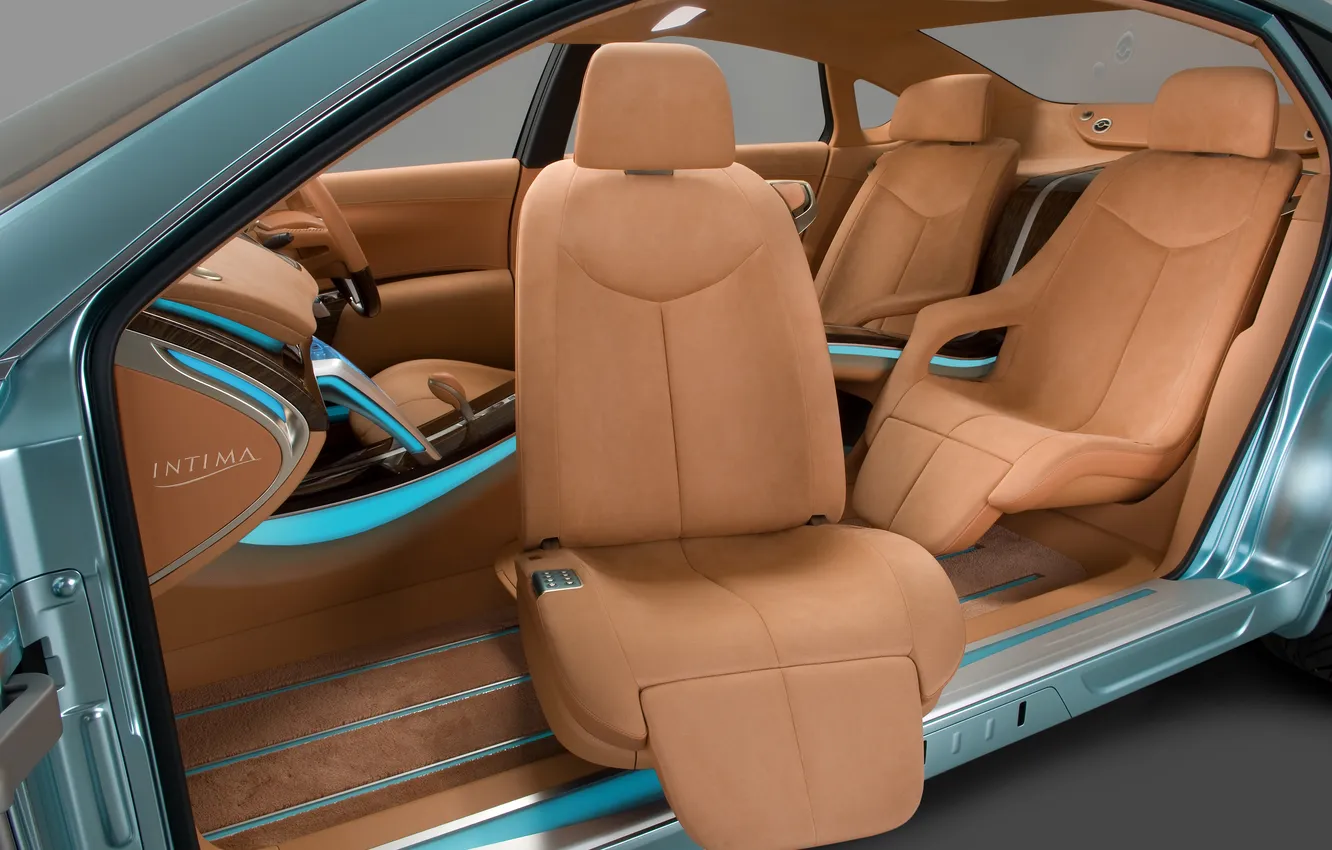 Фото обои Concept, Ниссан, Nissan, концепт-кар, седан, 2007, Nissan Intima