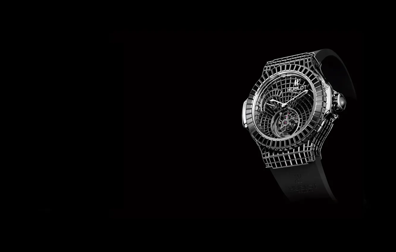 Фото обои часы, watch, hublot