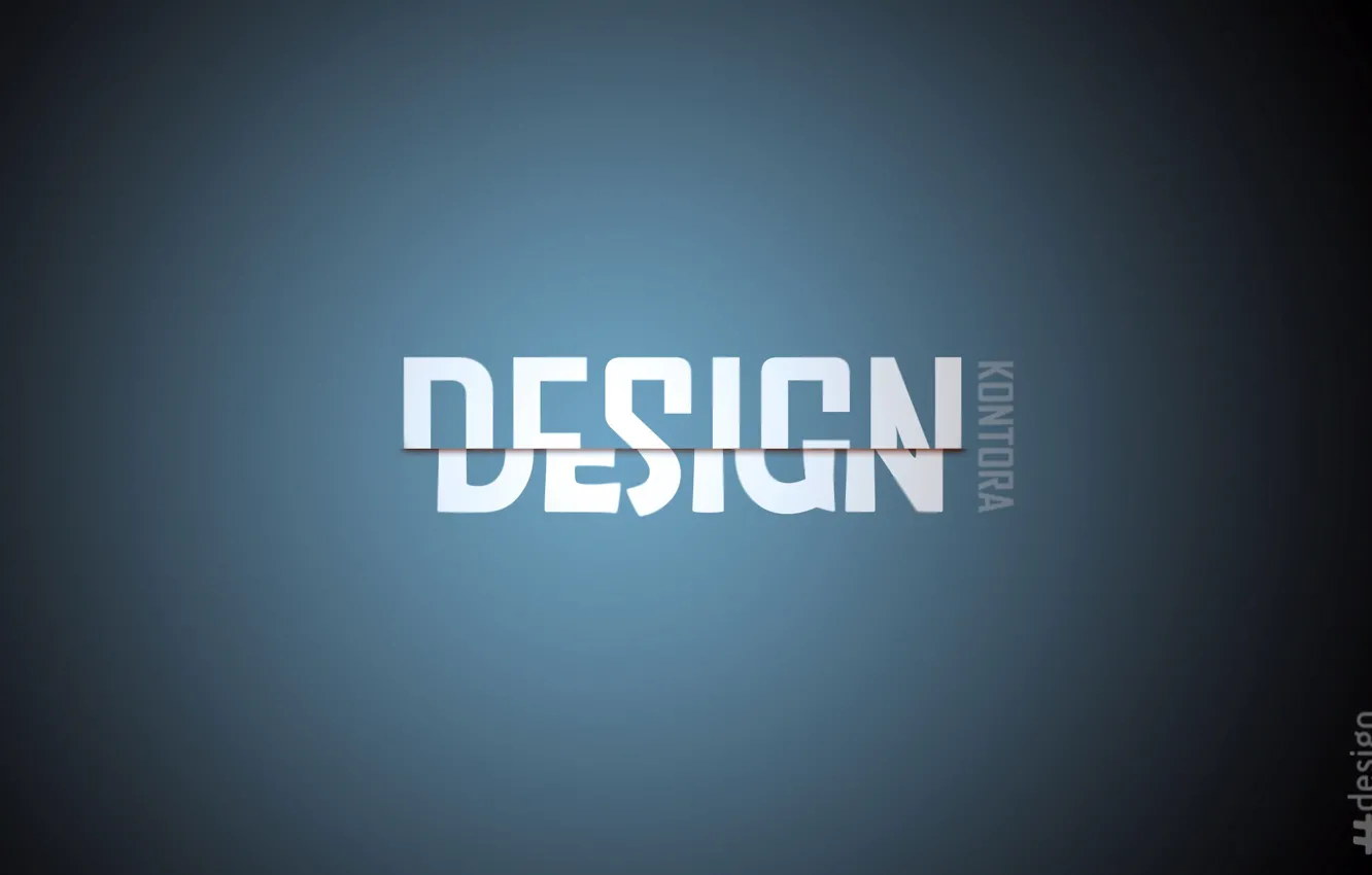 Фото обои текст, креатив, надпись, design, минимал, kontora