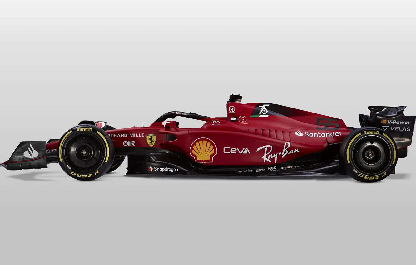 Фото обои Ferrari, Formula One, 2022, F1-75