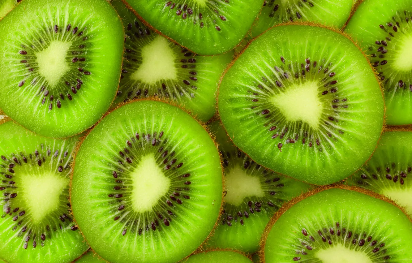 Фото обои киви, фрукты, fresh, ломтики, fruits, kiwi, slice