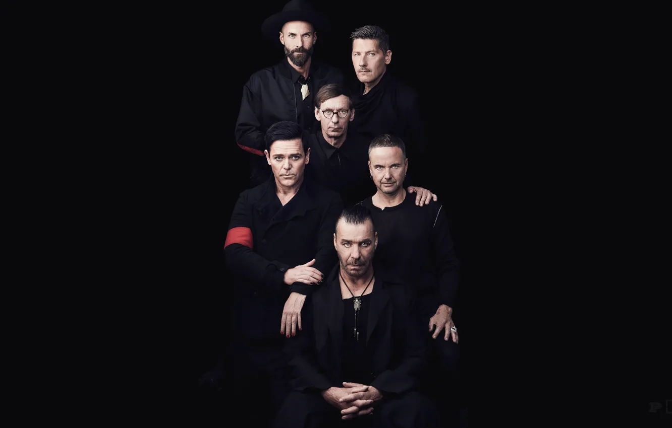 Фото обои Rammstein, band, Till Lindemann, Тилль Линдеманн, Пауль Ландерс, Richard Z. Kruspe, Рихард Круспе, Paul Landers