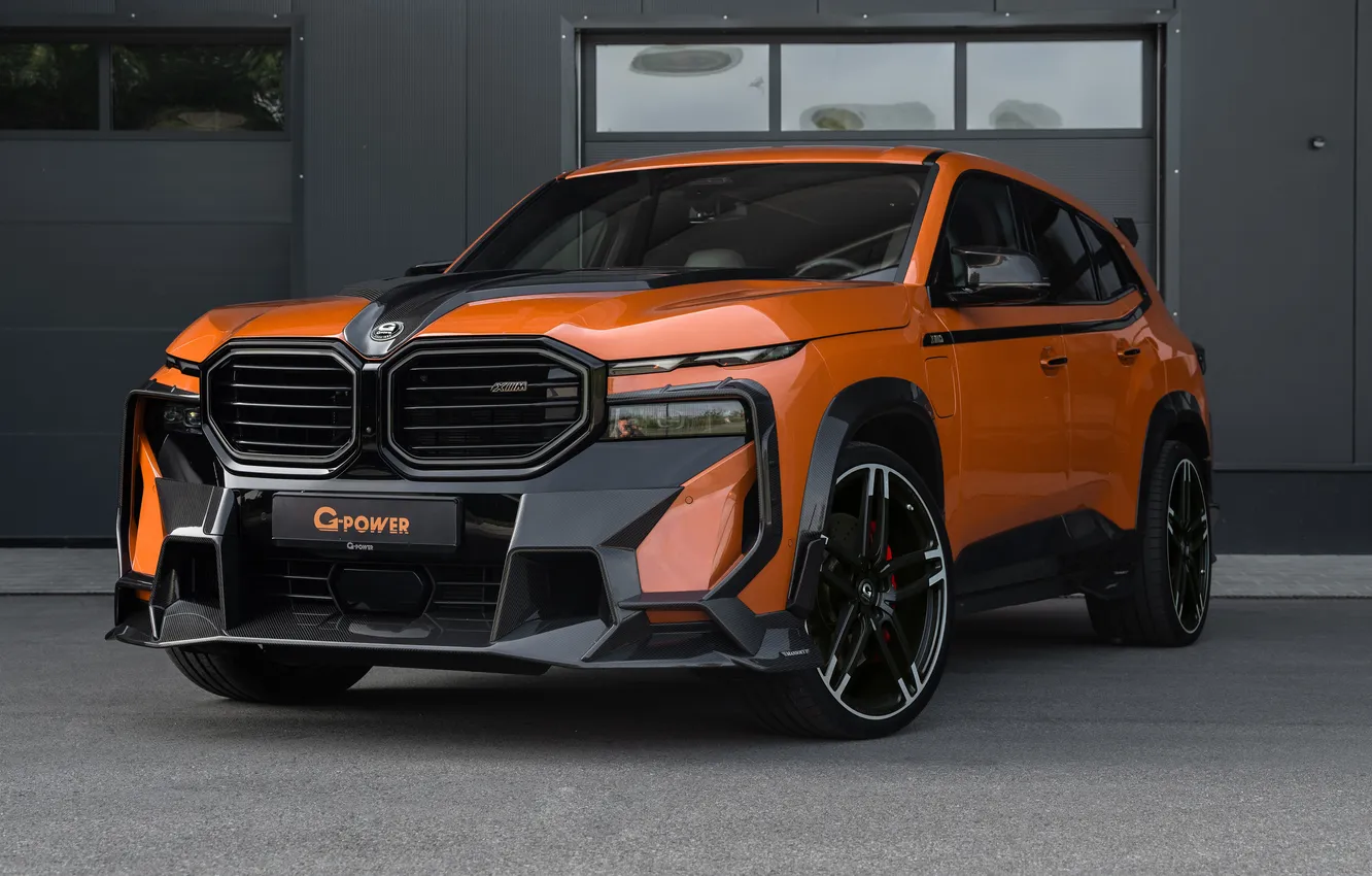 Фото обои cars, G-Power, label, BMW XM