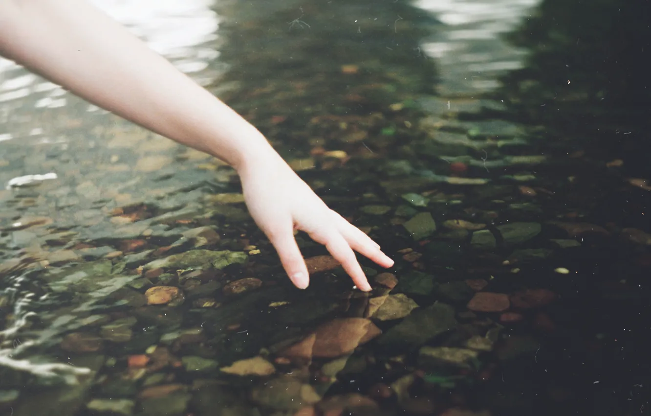 Фото обои вода, женская рука, by TanjaMoss
