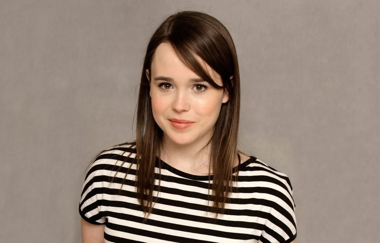 Фото обои глаза, взгляд, актриса, брюнетка, губы, Эллен Пейдж, Ellen Page, пейдж