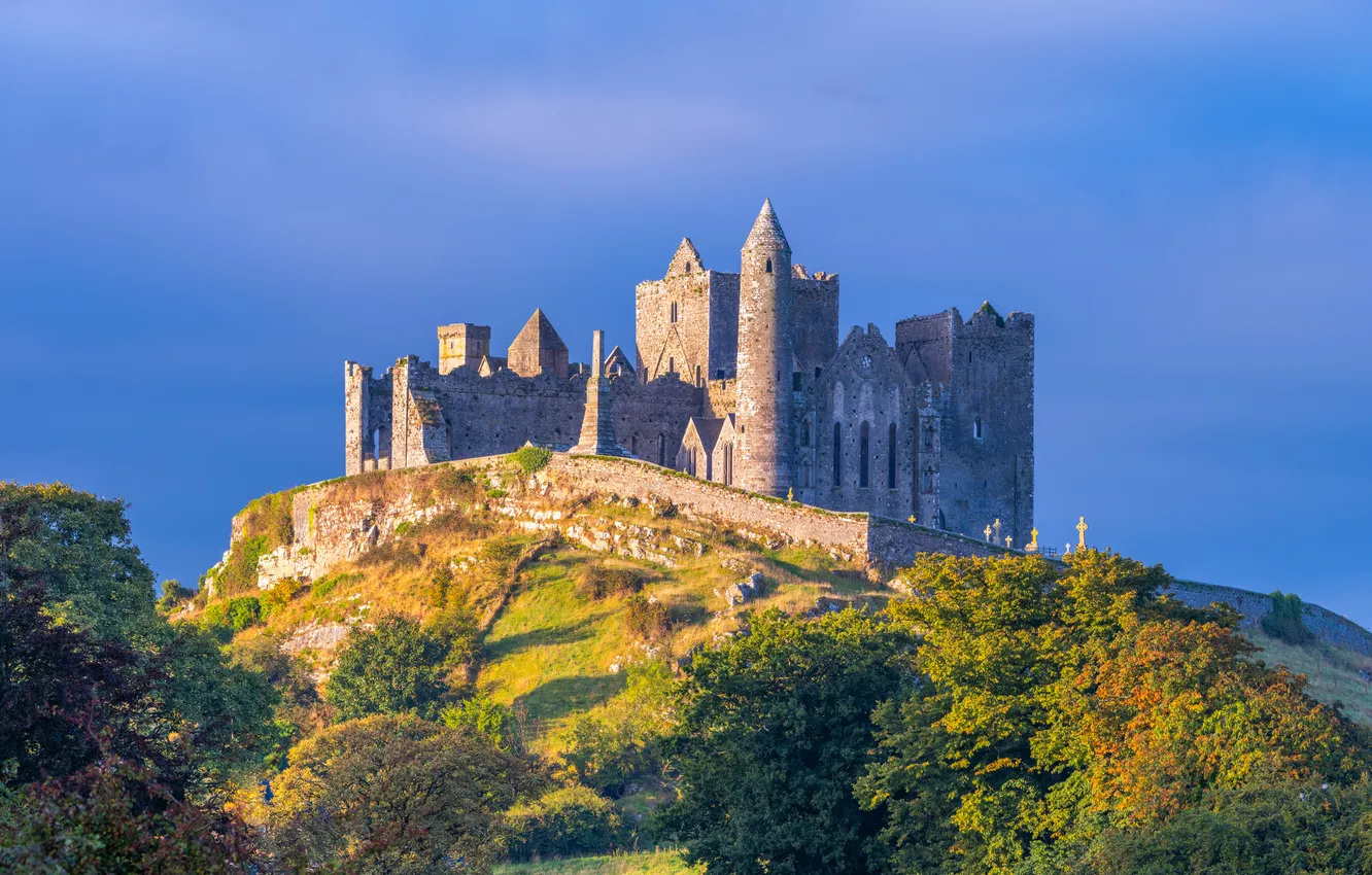 Фото обои замок, Ирландия, Rock of Cashel