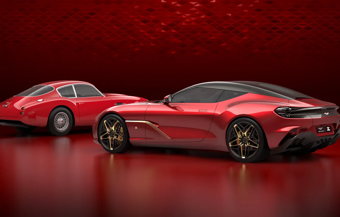 Фото обои Aston Martin, суперкар, Zagato, 2019, DBS GT